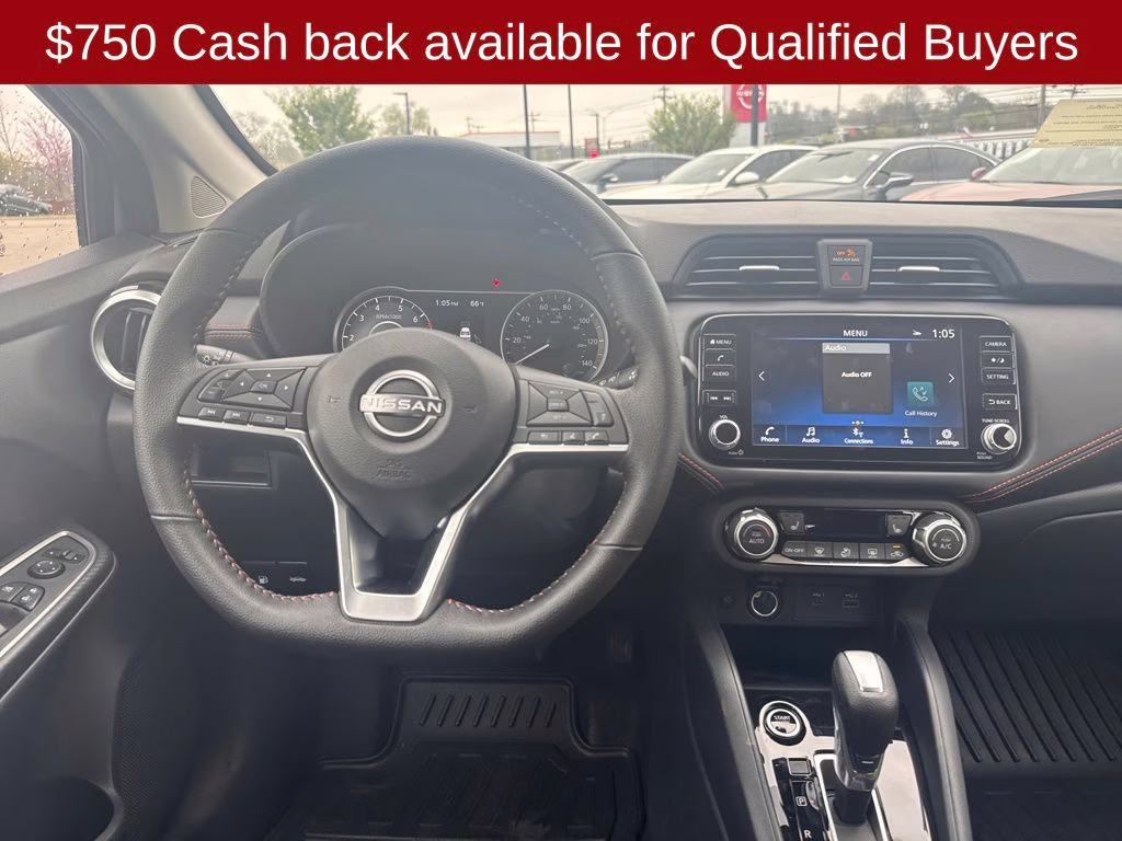 2025 Gray Sky Pearl Nissan Versa 1.6 SR FWD Sedan