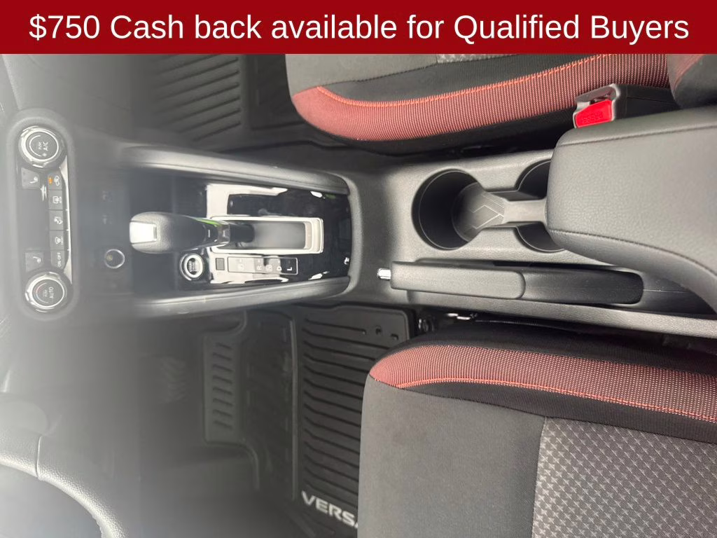 2025 Gray Sky Pearl Nissan Versa 1.6 SR FWD Sedan