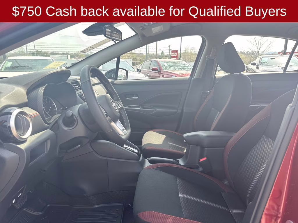 2025 Scarlet Ember Tintcoat Nissan Versa 1.6 SR FWD Sedan