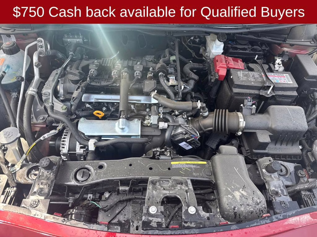 2025 Scarlet Ember Tintcoat Nissan Versa 1.6 SR FWD Sedan