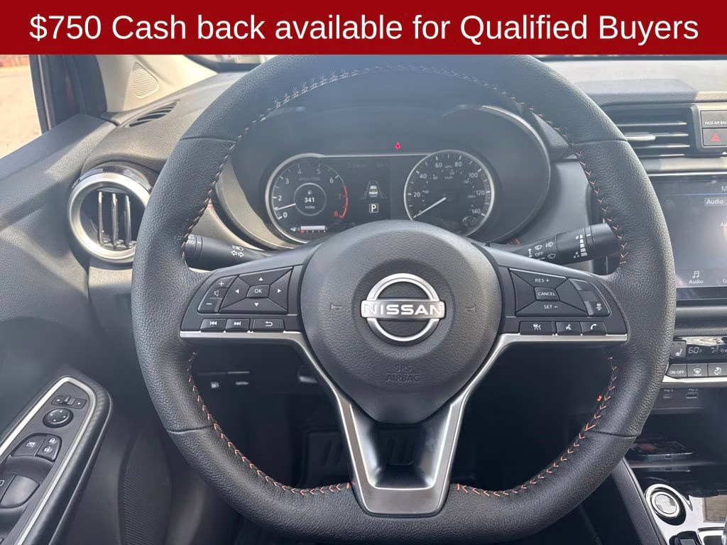 2025 Scarlet Ember Tintcoat Nissan Versa 1.6 SR FWD Sedan