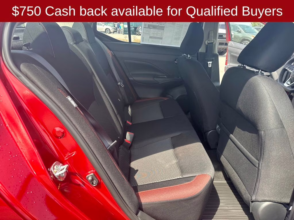 2025 Scarlet Ember Tintcoat Nissan Versa 1.6 SR FWD Sedan