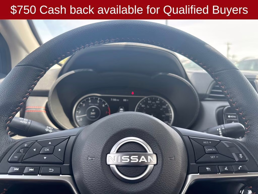 2025 Scarlet Ember Tintcoat Nissan Versa 1.6 SR FWD Sedan