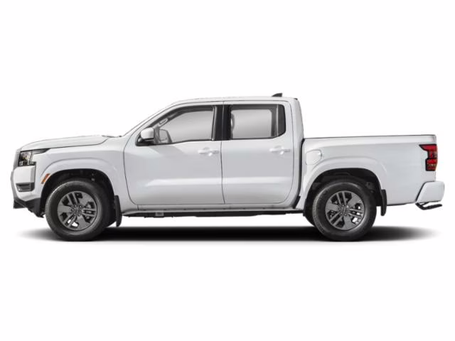 2026 Glacier White Nissan Frontier SV 4X4 Truck
