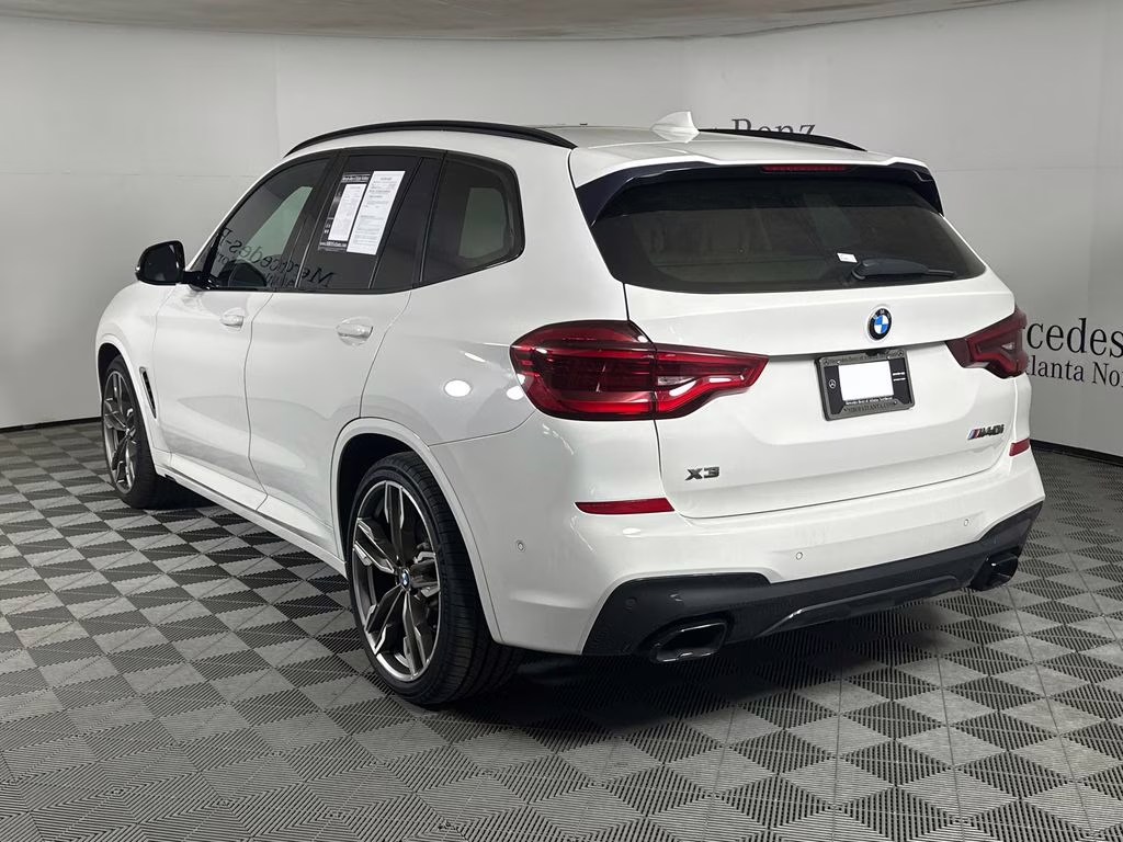 2019 Alpine White BMW X3 M40i AWD SUV