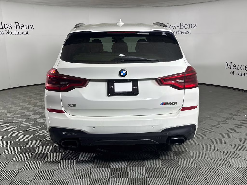 2019 Alpine White BMW X3 M40i AWD SUV