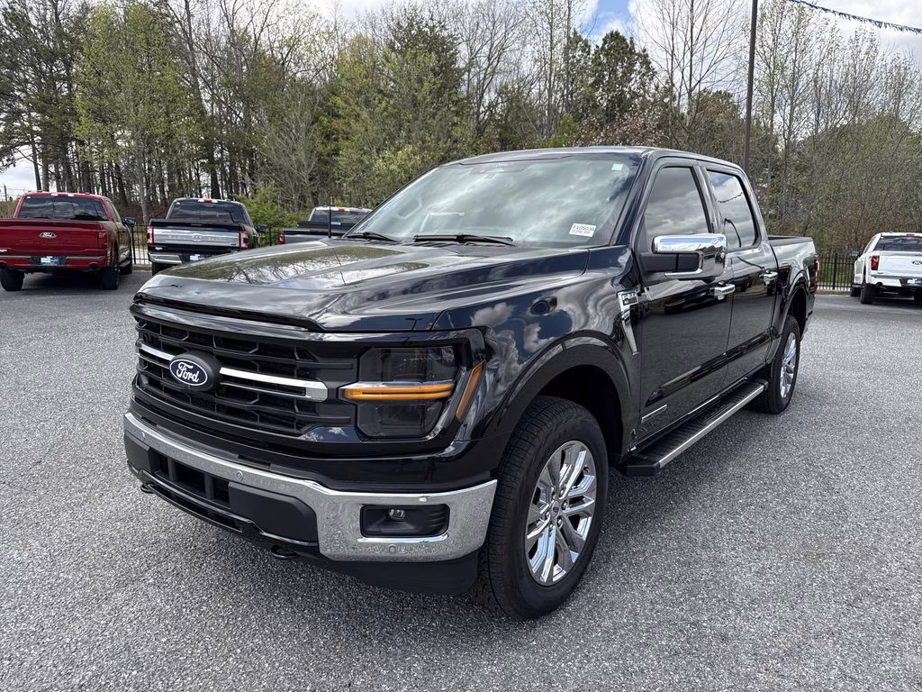 2024 Black Metallic Ford F-150 XLT 4X4 Truck