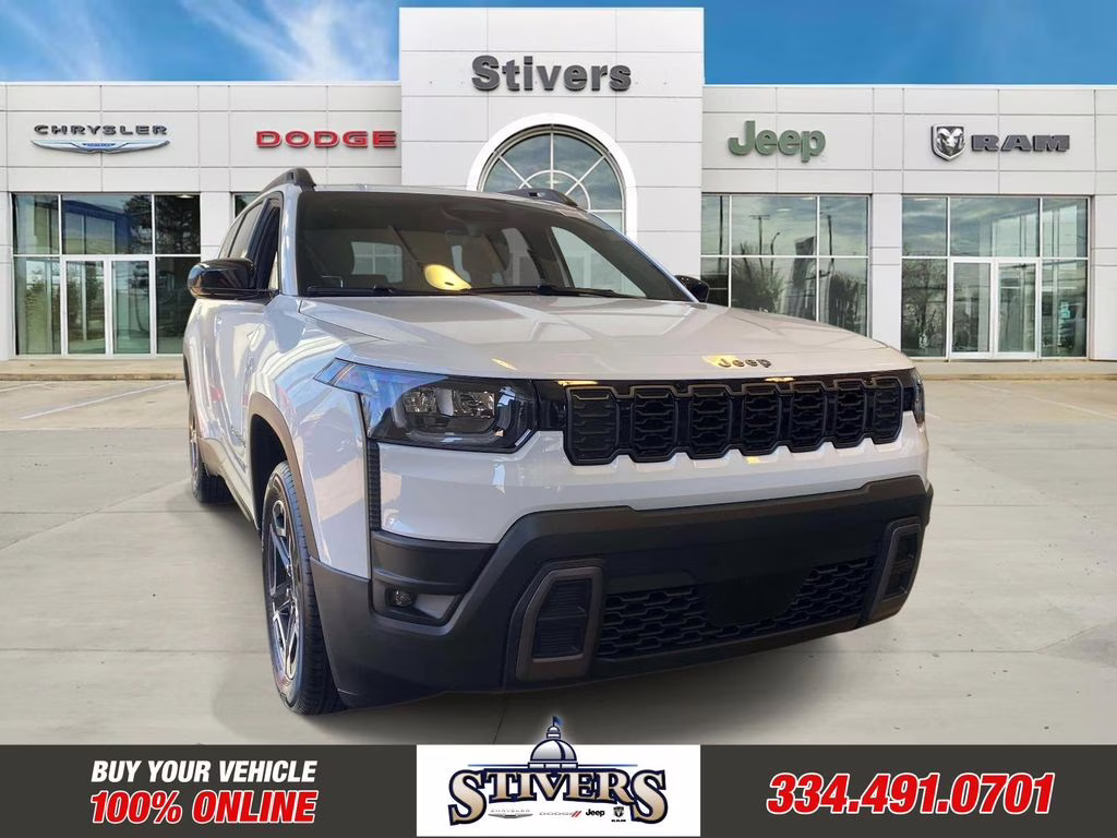 2026 Bright White Clearcoat Jeep Cherokee Laredo 4X4 SUV