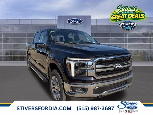 2026 Agate Black Metallic Ford F-150 Lariat 4X4 Truck