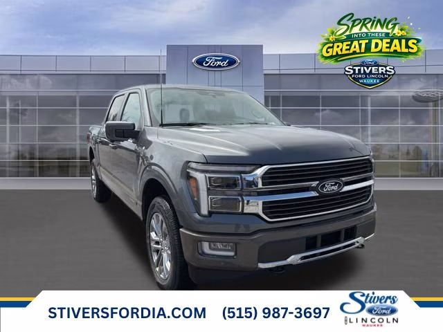 2026 Carbonized Gray Metallic Ford F-150 King Ranch 4X4 Truck