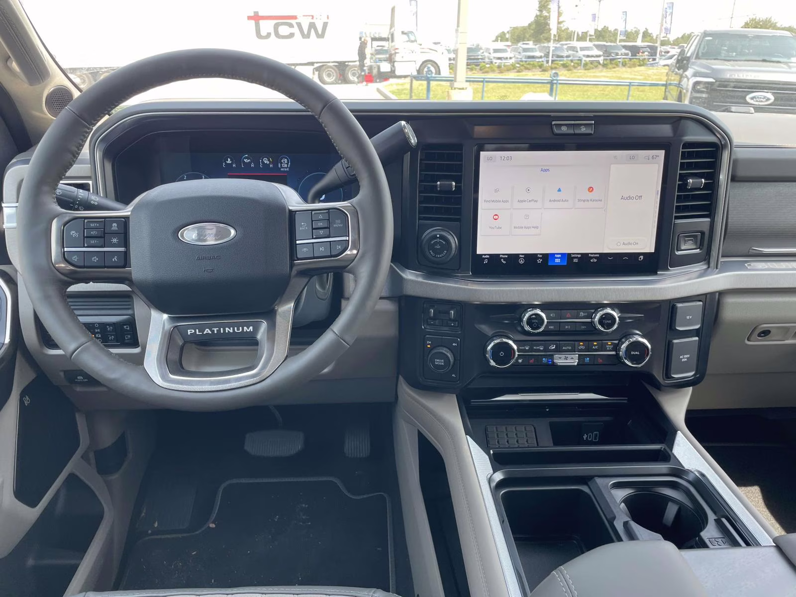 2026 White Metallic Ford Super Duty F-350 DRW Platinum 4X4 Truck