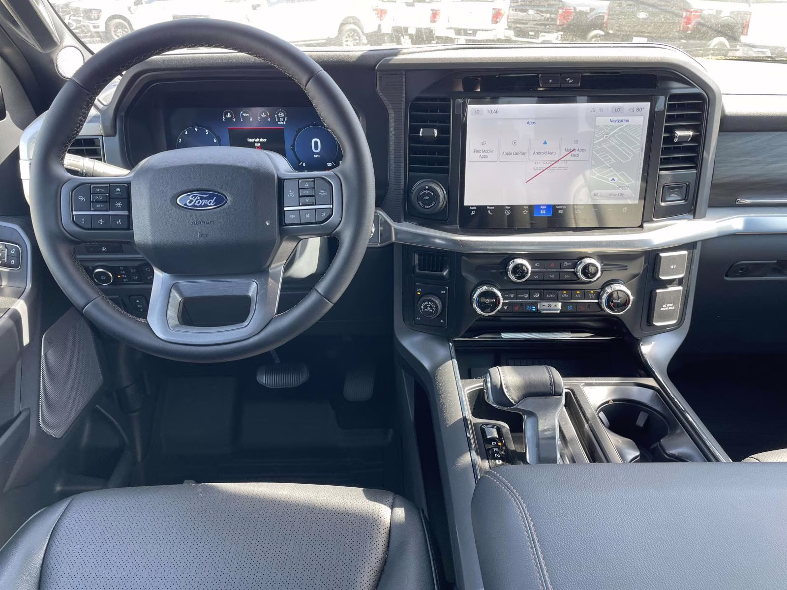 2025 Space White Metallic Ford F-150 Lariat 4X4 Truck