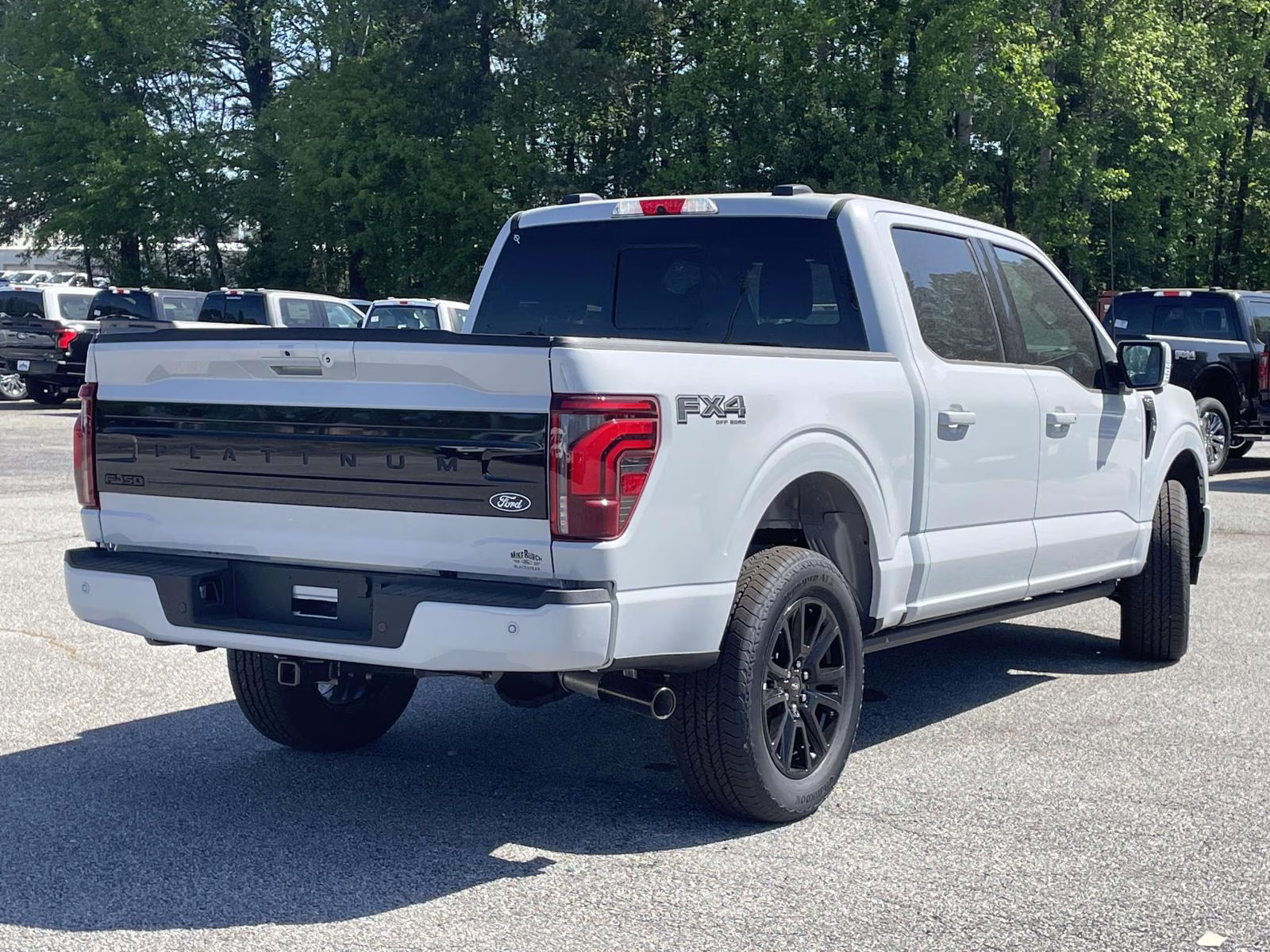 2025 White Metallic Ford F-150 Platinum 4X4 Truck