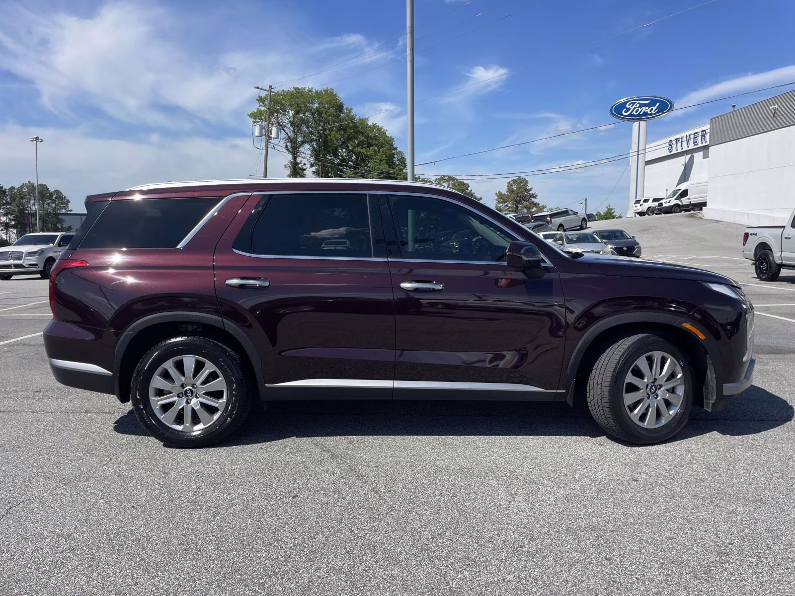 2024 Sierra Burgundy Hyundai Palisade SEL FWD SUV