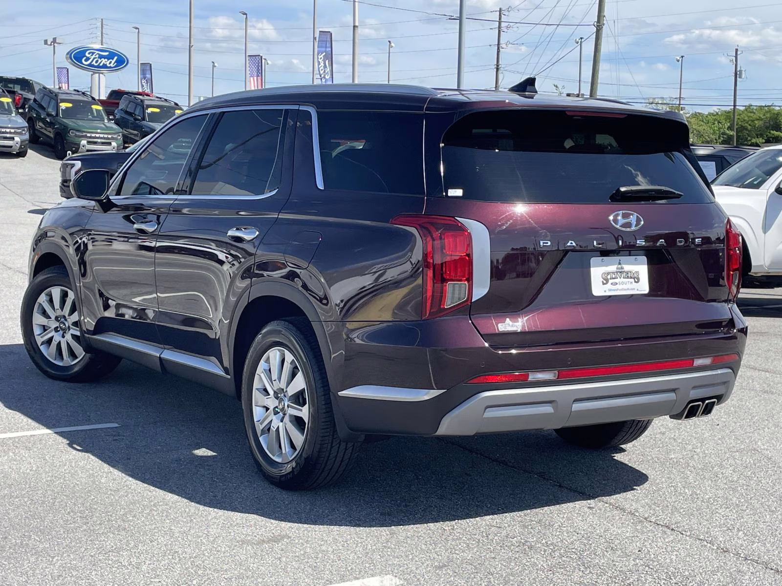 2024 Sierra Burgundy Hyundai Palisade SEL FWD SUV