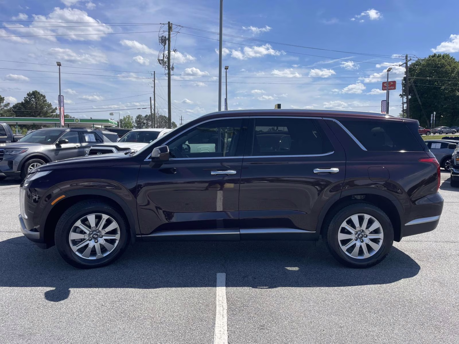 2024 Sierra Burgundy Hyundai Palisade SEL FWD SUV