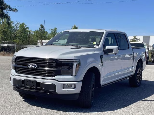 2025 White Metallic Ford F-150 Platinum 4X4 Truck