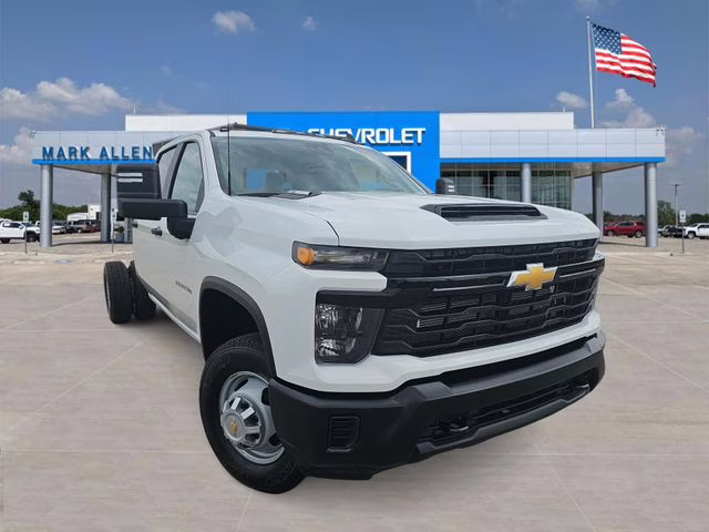2026 Summit White Chevrolet Silverado 3500HD Work Truck 4X4 Truck