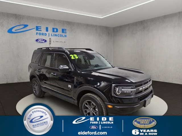 2023 Shadow Black Ford Bronco Sport Big Bend 4X4 SUV