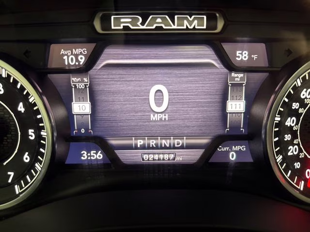 2023 Diamond Black Crystal Pearlcoat Ram 1500 Laramie 4X4 Truck