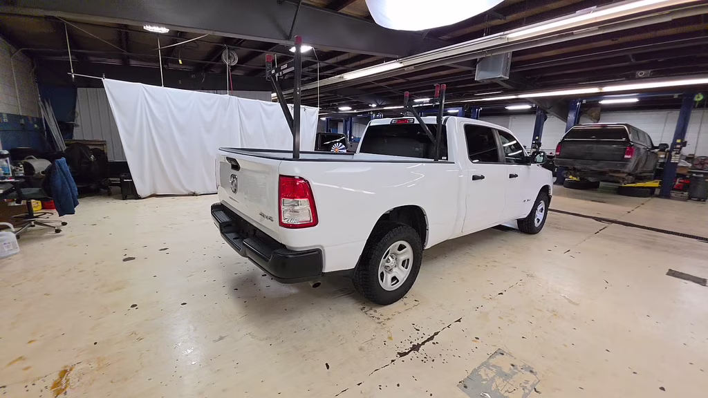 2022 Bright White Clearcoat Ram 1500 Tradesman 4X4 Truck