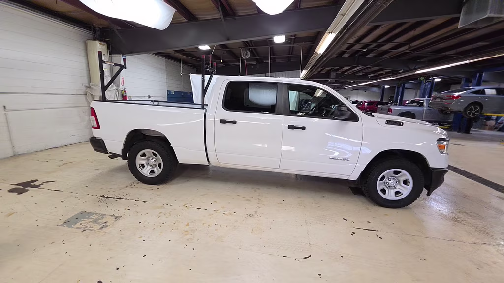 2022 Bright White Clearcoat Ram 1500 Tradesman 4X4 Truck