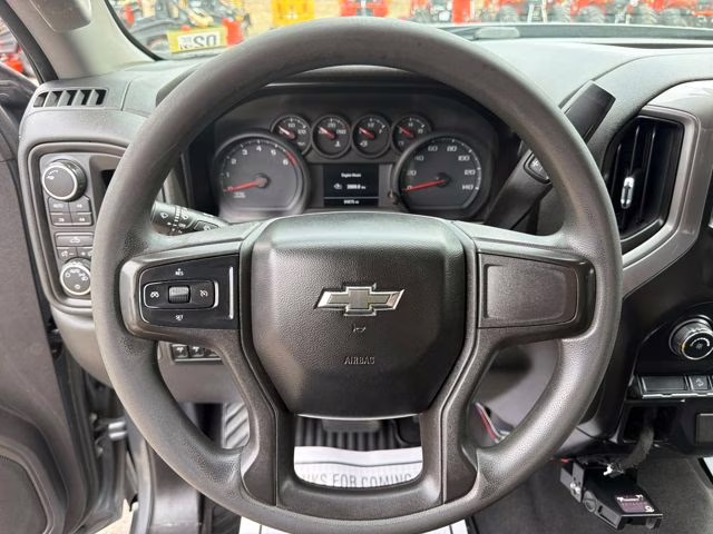 2019 Satin Steel Metallic Chevrolet Silverado 1500 Custom Trail Boss 4X4 Truck