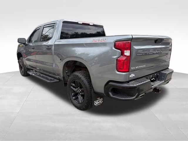 2019 Satin Steel Metallic Chevrolet Silverado 1500 Custom Trail Boss 4X4 Truck
