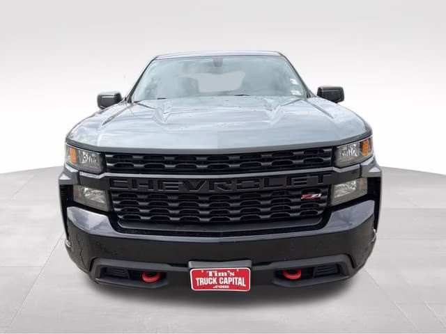 2019 Satin Steel Metallic Chevrolet Silverado 1500 Custom Trail Boss 4X4 Truck
