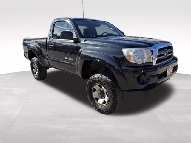 2010 Black Toyota Tacoma Base 4X4 Truck