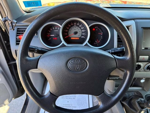 2010 Black Toyota Tacoma Base 4X4 Truck