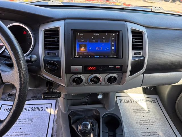 2010 Black Toyota Tacoma Base 4X4 Truck