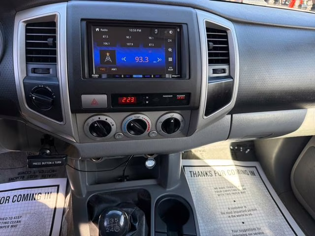 2010 Black Toyota Tacoma Base 4X4 Truck