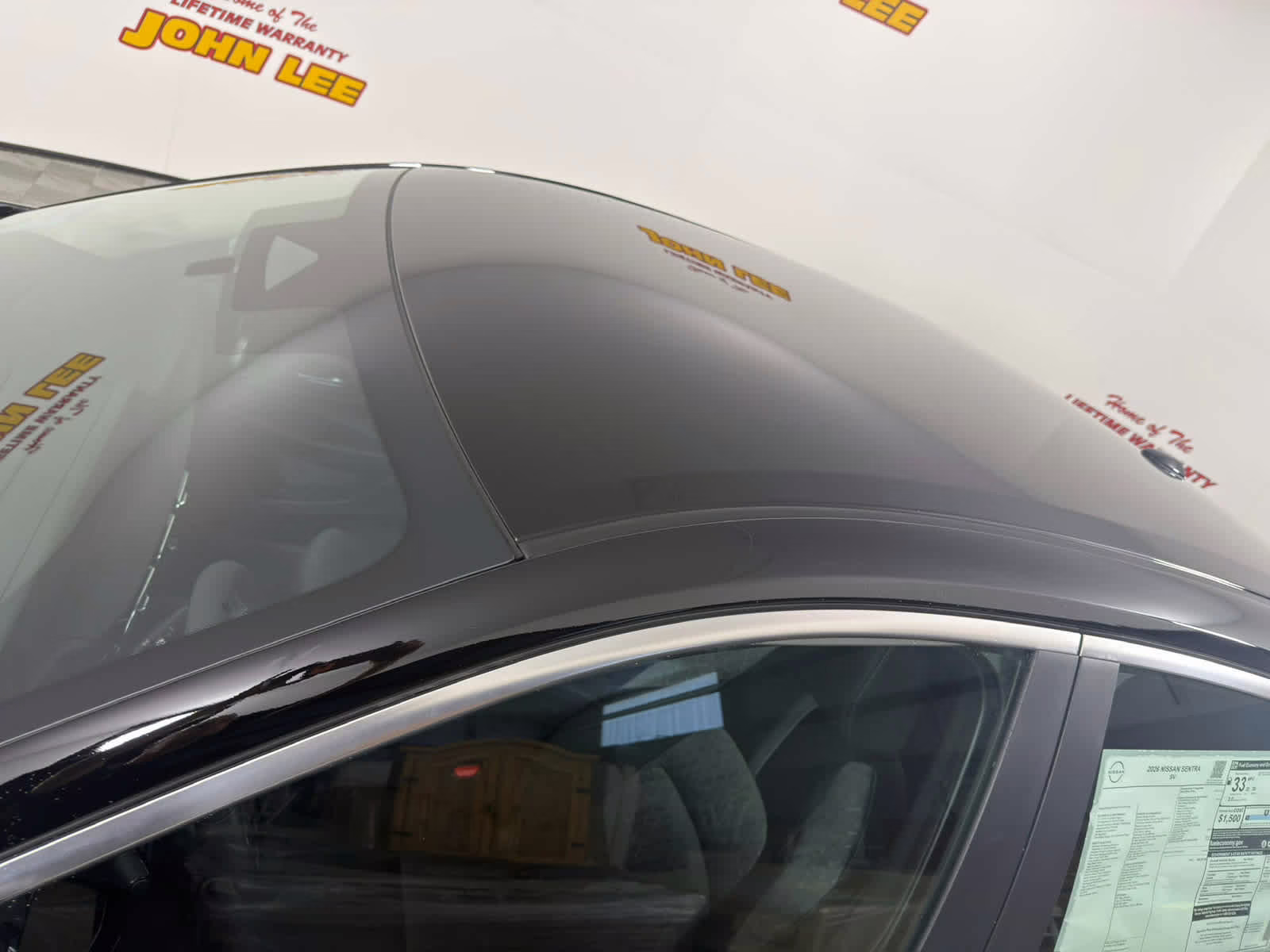 2026 Super Black Nissan Sentra SV FWD Sedan