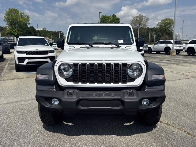 2026 Bright White Clearcoat Jeep Wrangler Sport 4X4 Convertible