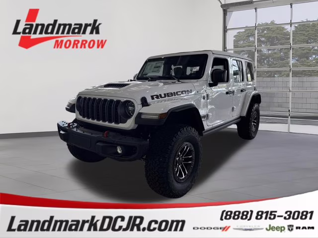 2026 Bright White Clearcoat Jeep Wrangler Rubicon X 4X4 Convertible