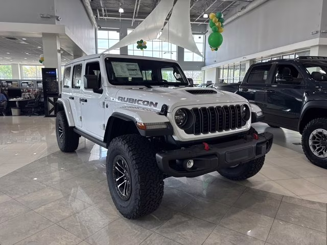 2026 Bright White Clearcoat Jeep Wrangler Rubicon X 4X4 Convertible