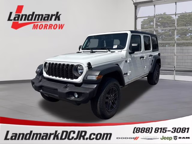 2026 Bright White Clearcoat Jeep Wrangler Sport 4X4 Convertible