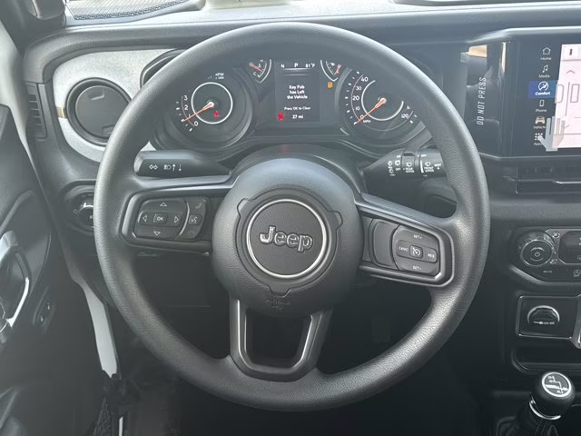 2026 Bright White Clearcoat Jeep Wrangler Sport 4X4 Convertible