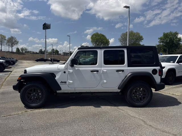 2026 Bright White Clearcoat Jeep Wrangler Sport 4X4 Convertible