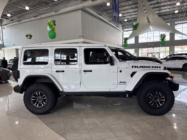 2026 Bright White Clearcoat Jeep Wrangler Rubicon X 4X4 Convertible