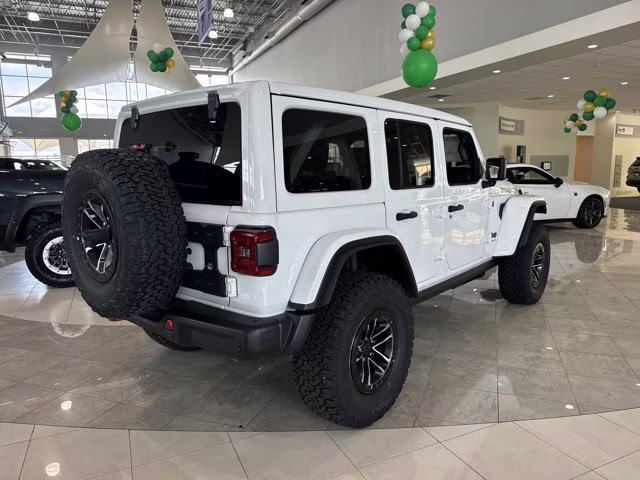 2026 Bright White Clearcoat Jeep Wrangler Rubicon X 4X4 Convertible