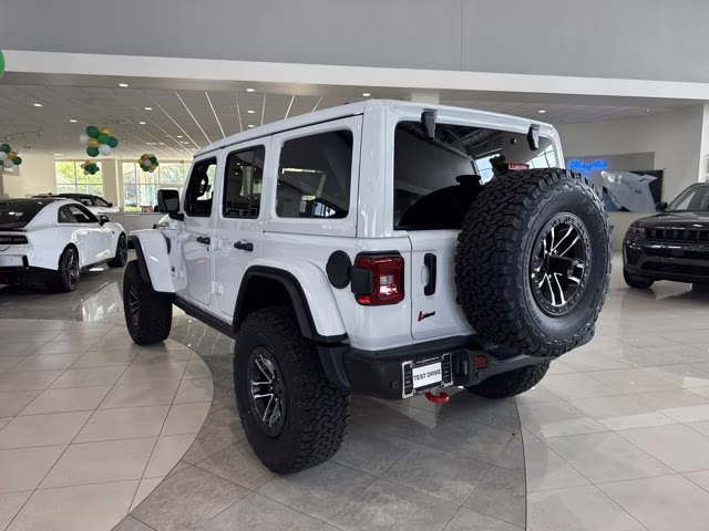 2026 Bright White Clearcoat Jeep Wrangler Rubicon X 4X4 Convertible