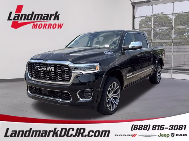 2026 Diamond Black Crystal Pearlcoat Ram 1500 Tungsten 4X4 Truck
