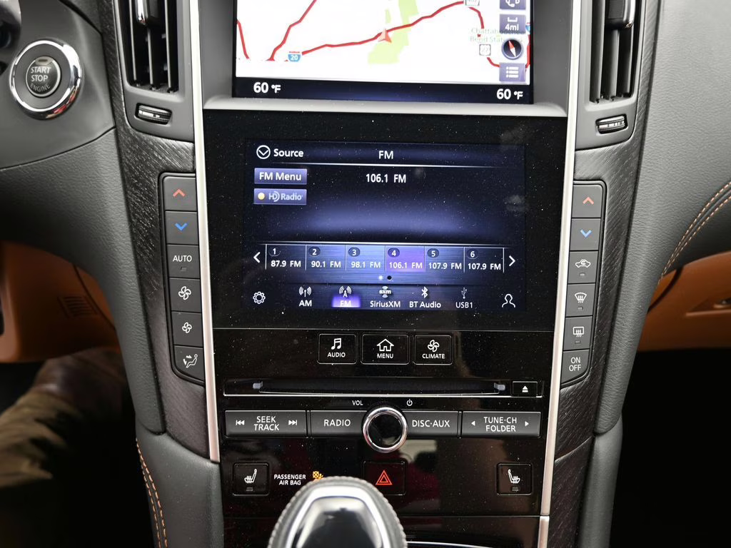 2023 Dynamic Sunstone Red INFINITI Q50 SENSORY RWD Sedan