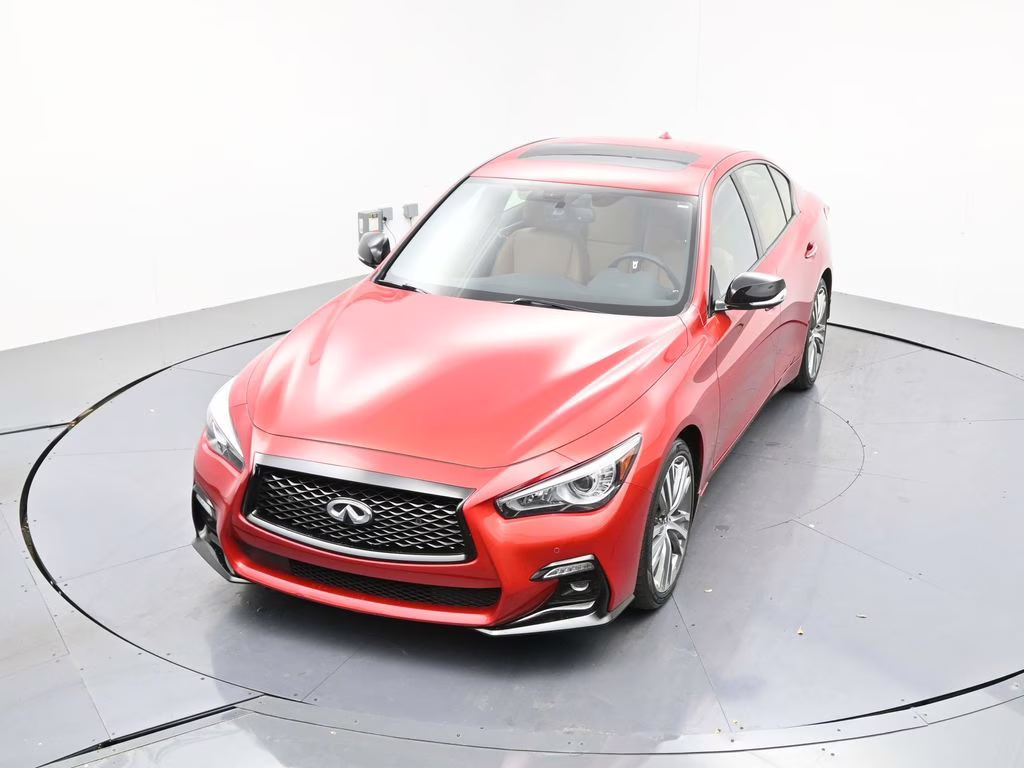 2023 Dynamic Sunstone Red INFINITI Q50 SENSORY RWD Sedan