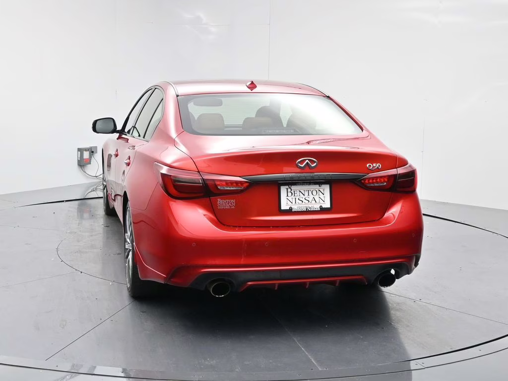 2023 Dynamic Sunstone Red INFINITI Q50 SENSORY RWD Sedan