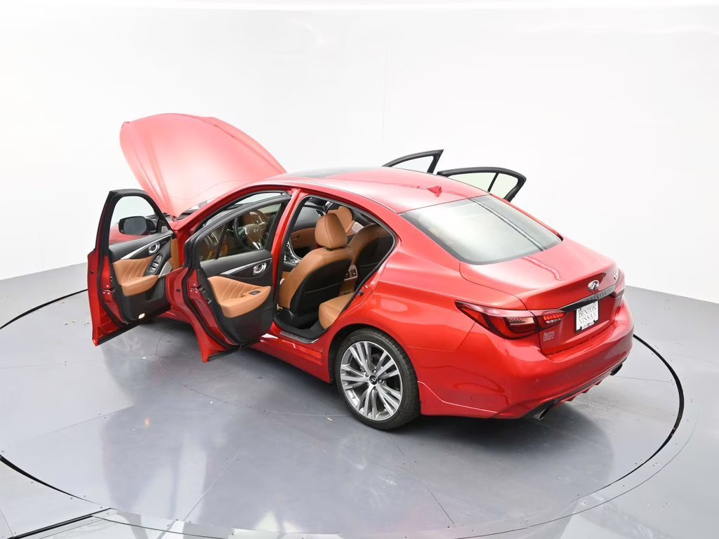 2023 Dynamic Sunstone Red INFINITI Q50 SENSORY RWD Sedan