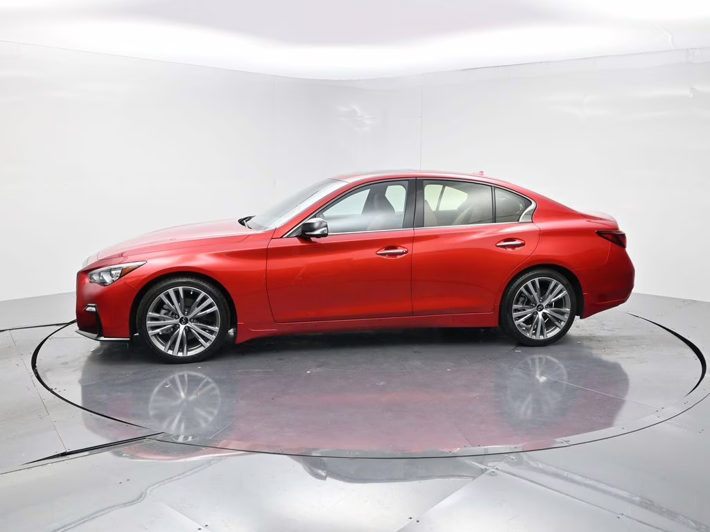 2023 Dynamic Sunstone Red INFINITI Q50 SENSORY RWD Sedan
