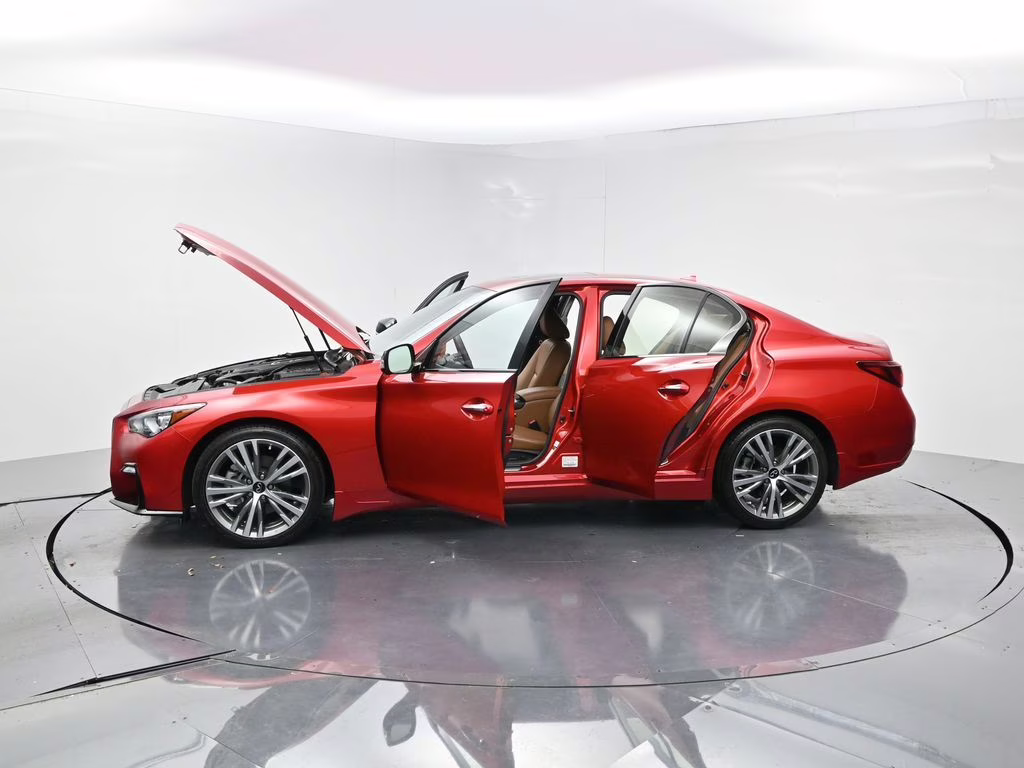2023 Dynamic Sunstone Red INFINITI Q50 SENSORY RWD Sedan